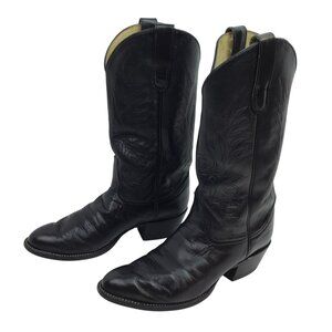 Tony Lama Vintage Leather Western Cowboy Boots Mens 8 EE Style S2951